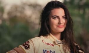 Motorsports Fan On Kelly Piquet’s Vogue