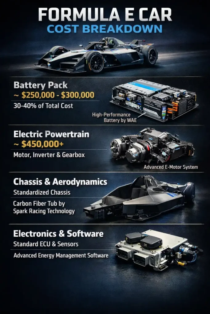 Formula E Car Total Cost Breakdown