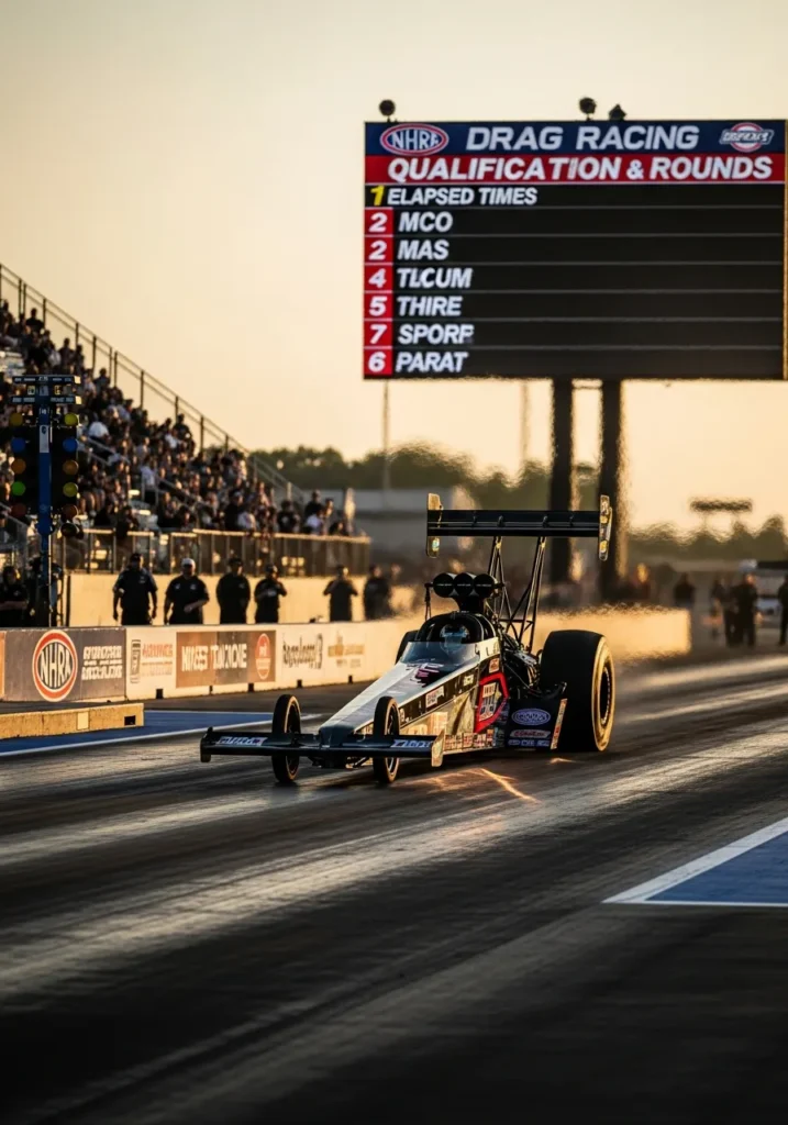 NHRA Drag Racing Qualification & Rounds