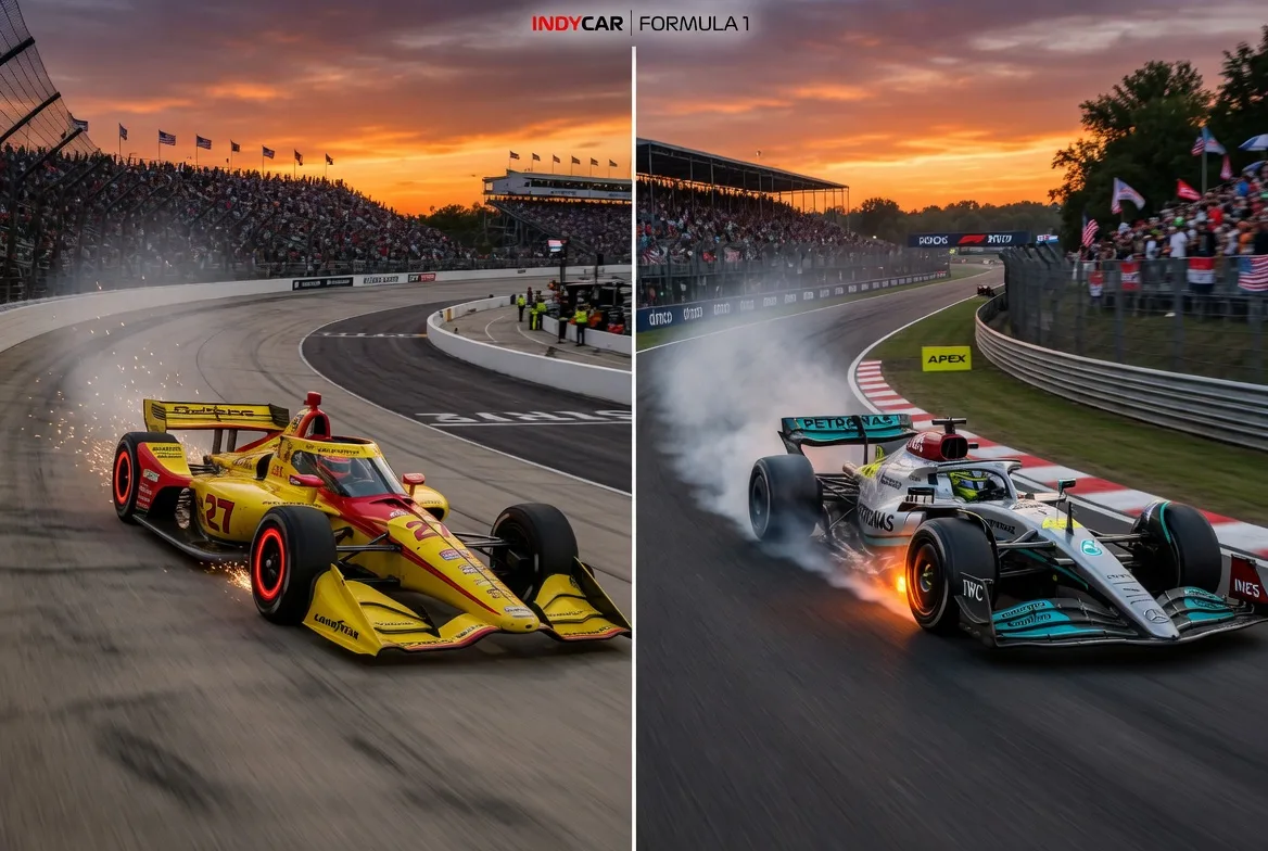 indy car vs f1