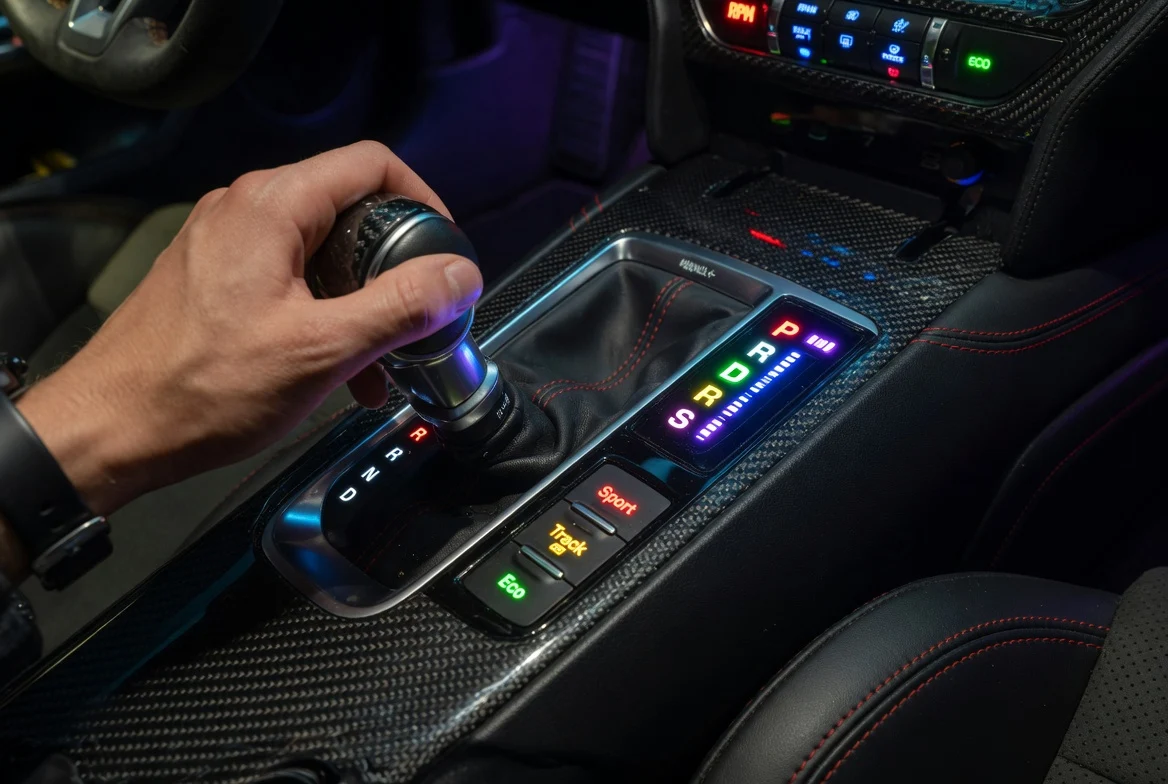 what does the s mean on a gear shift