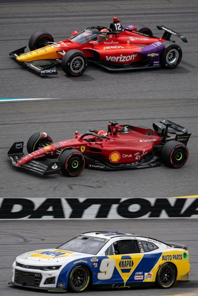 NASCAR vs Formula 1 vs IndyCar