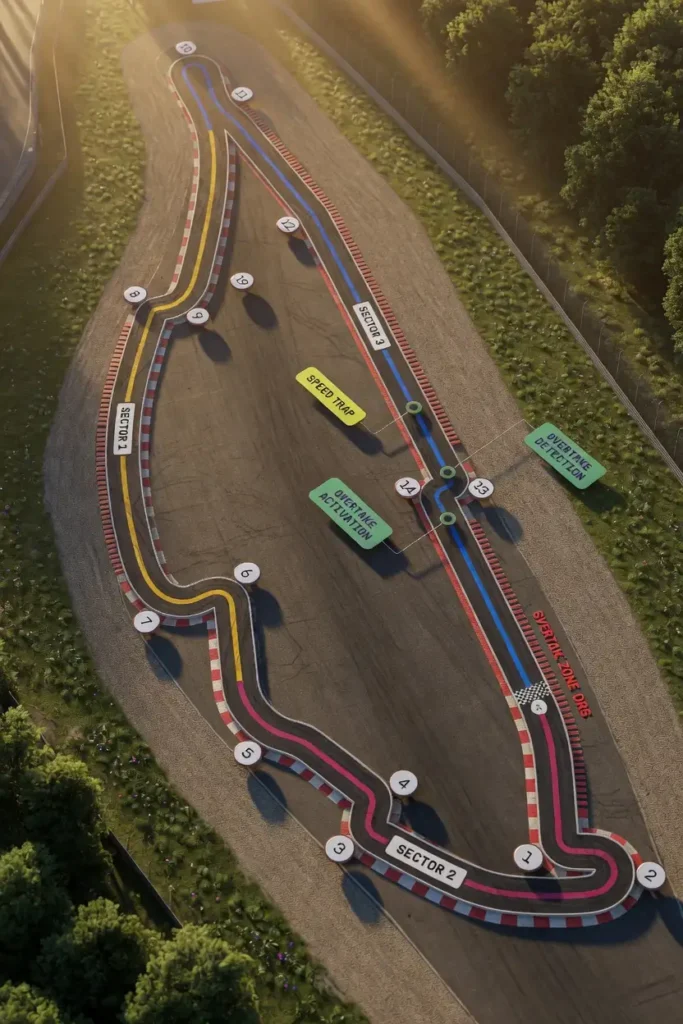 Circuit Gilles Villeneuve Overview