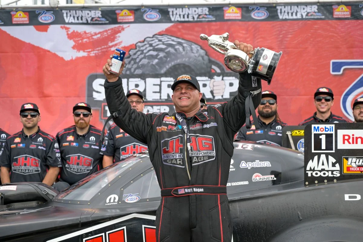 Antron Brown and Matt Hagan among winners at Super Grip NHRA Thunder Valley Nationals