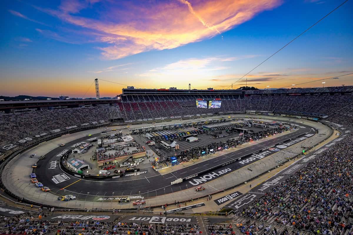 Bristol Motor Speedway short track NASCAR high-banked half-mile oval
