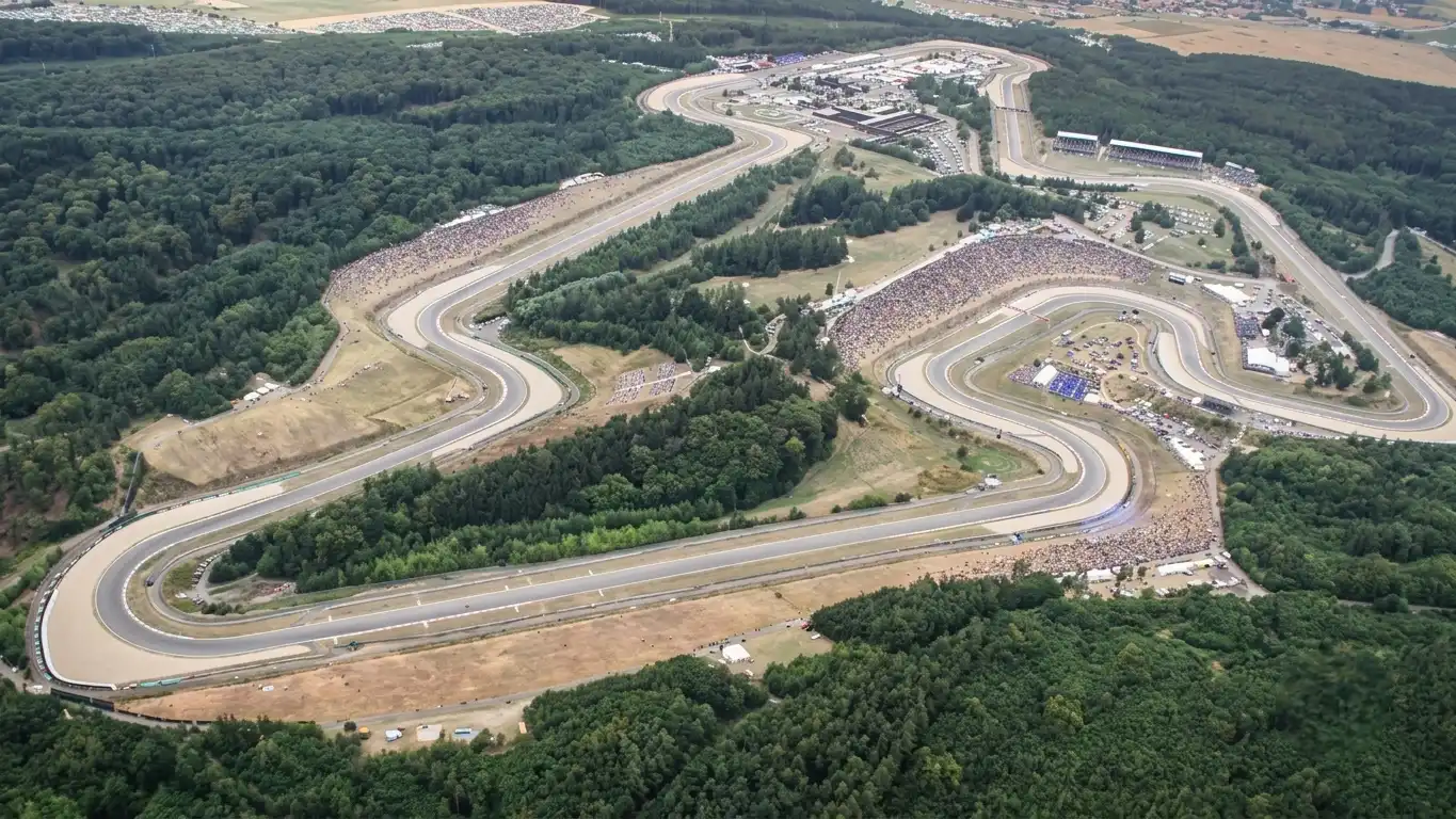 MotoGP motorcycle racer cornering at speed โ Czech Grand Prix 2026 Brno riders preview