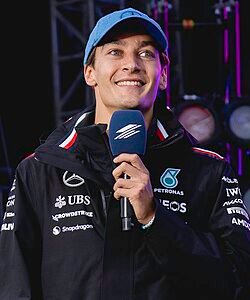 George Russell, third in the 2026 F1 Drivers' Championship