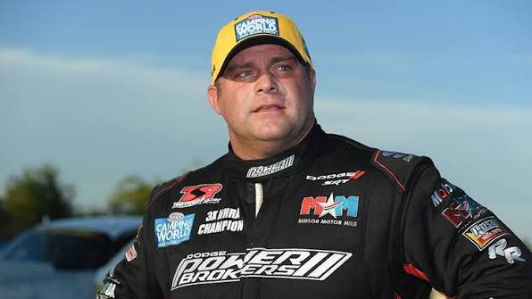 Funny Car drag racing at speed on NHRA Mission Foods series Norwalk 2026