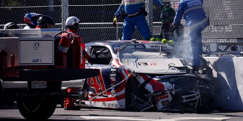 NASCAR's 25-Car California Crash