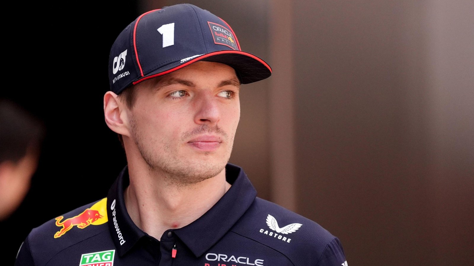 Max Verstappen Red Bull Racing F1 garage ahead of a grand prix weekend amid contract speculation