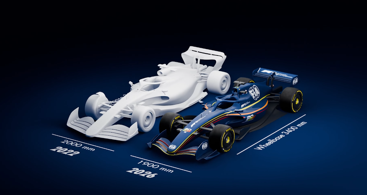 Formula 1 race car aerodynamic body technology — 2026 F1 regulation changes and active aerodynamics that prompted Verstappen retirement talk