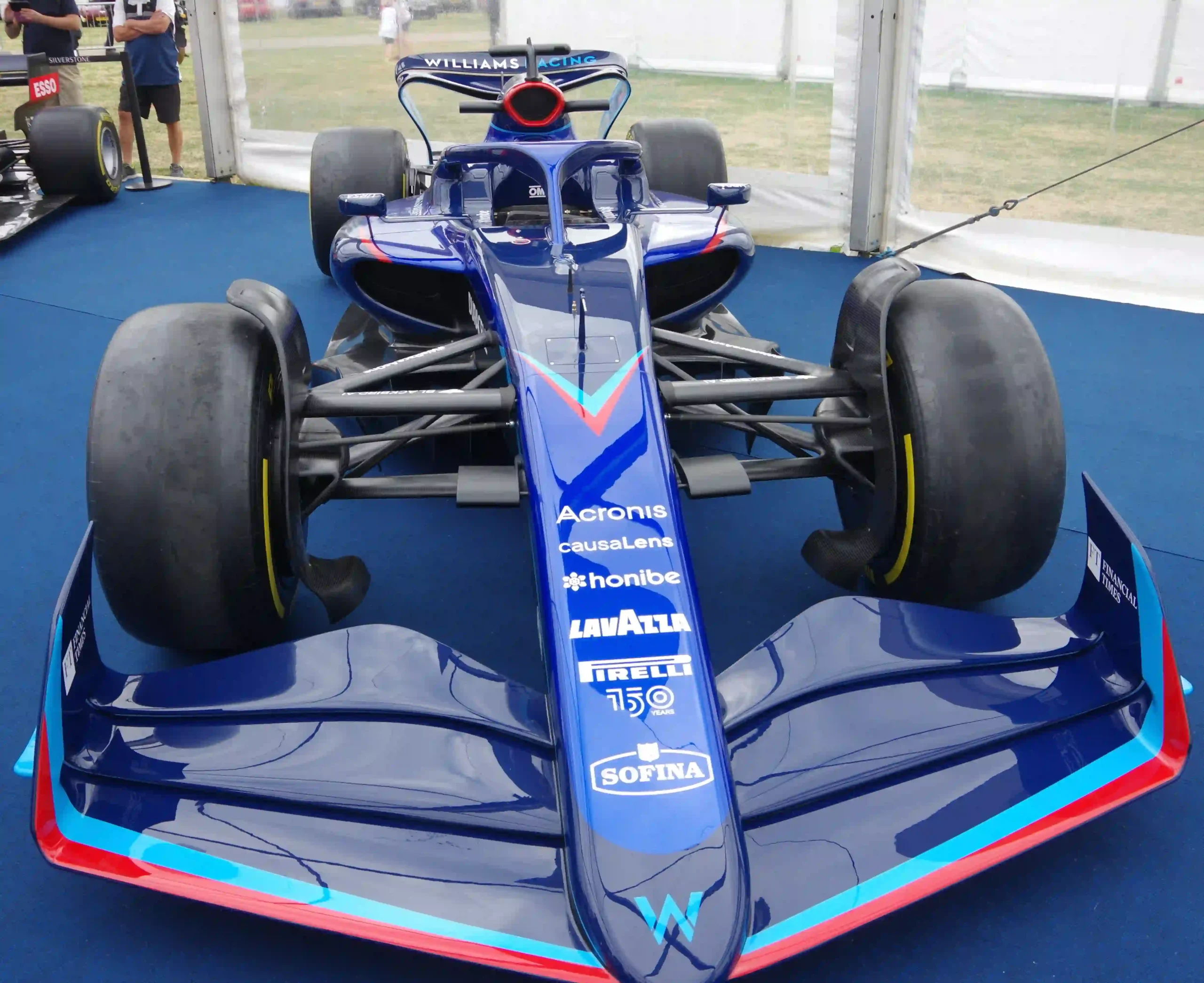 Williams FW44 Formula 1 car built for the 2022 ground-effect regulations