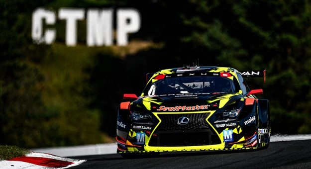 The No. 14 Vasser Sullivan Lexus RC F GT3 during its 2026 IMSA GTD PRO campaign