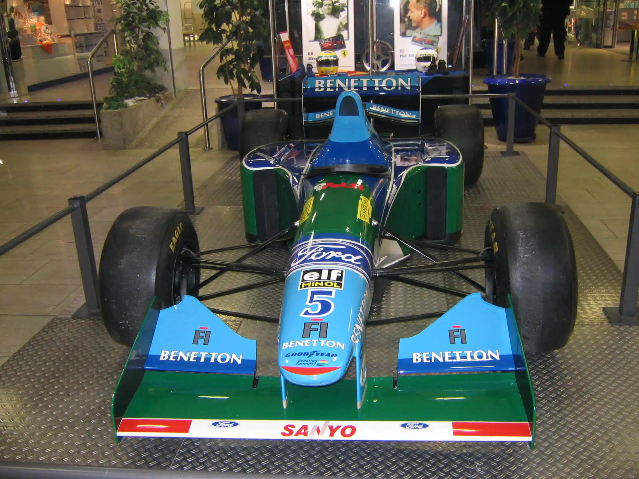 Benetton B194 Formula 1 car from the 1994 season