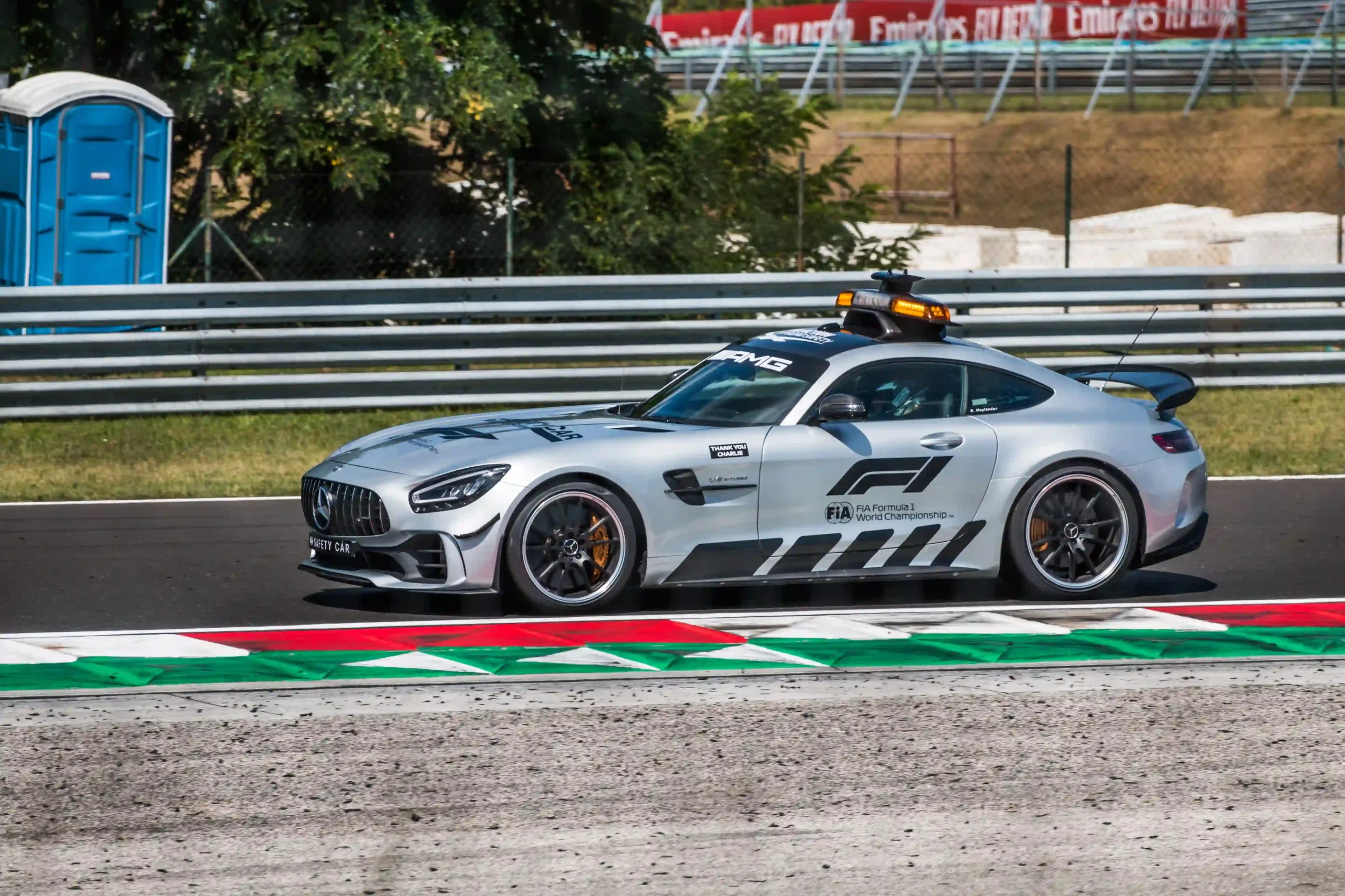 Mercedes-AMG GT R Formula 1 Safety Car during the 2019 Hungarian Grand Prix