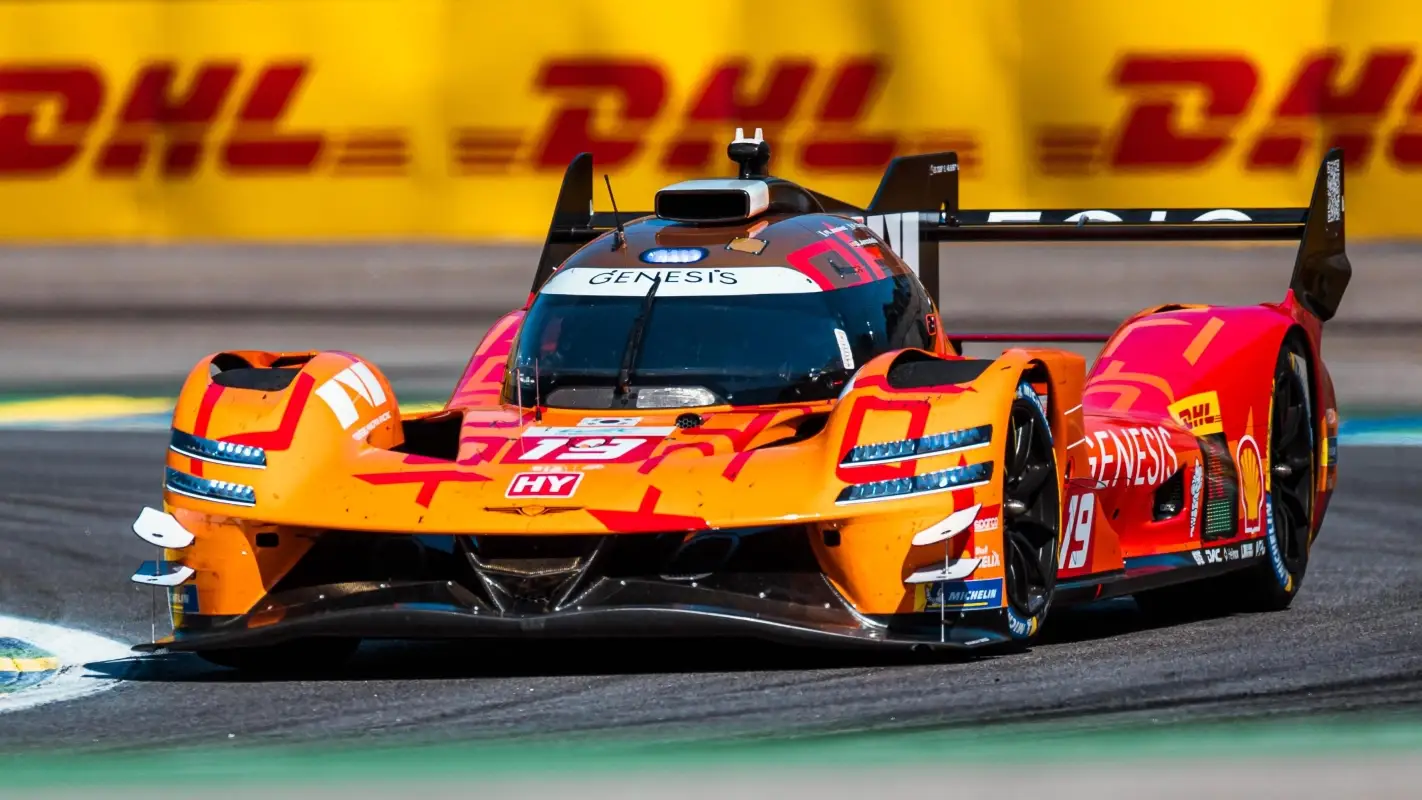 Genesis Magma Racing GMR-001 Hypercar prepared for FIA World Endurance Championship competition