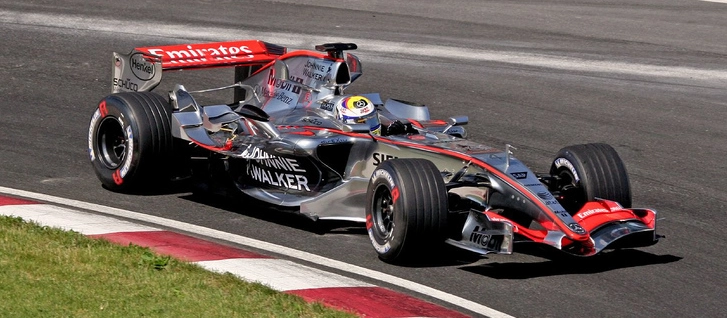 Juan Pablo Montoya driving for McLaren at the Canadian Grand Prix