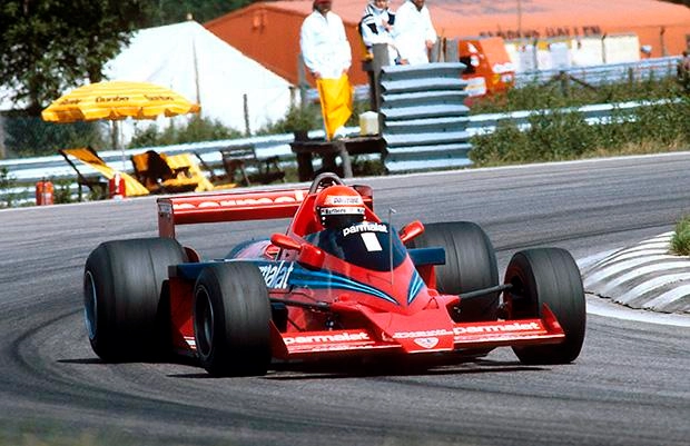 Niki Lauda driving the Brabham BT46 at the 1978 Dutch Grand Prix