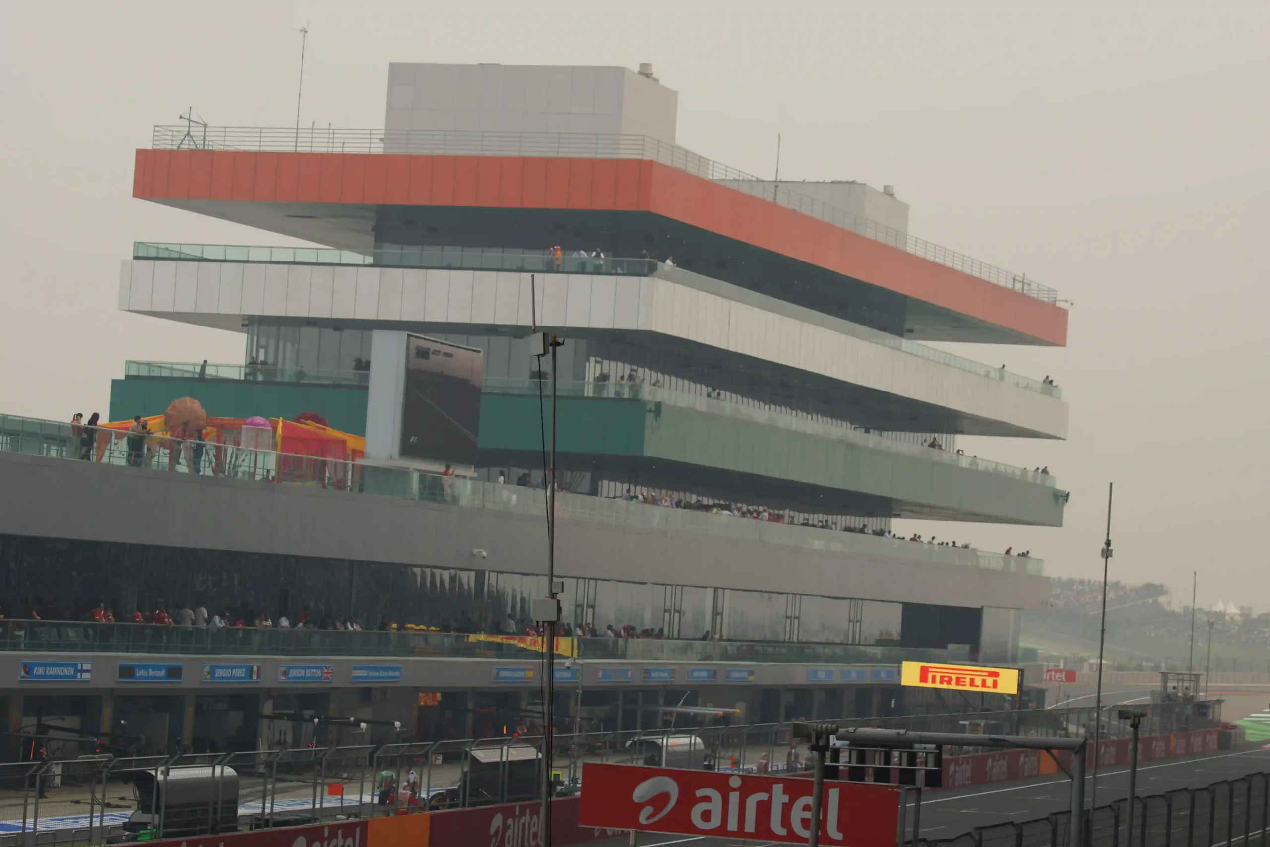 Formula 1 Paddock Club at the 2013 Indian Grand Prix