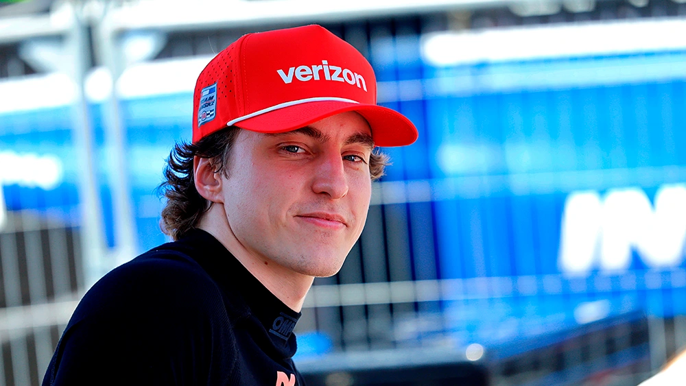 David Malukas during the 2026 Portland IndyCar weekend