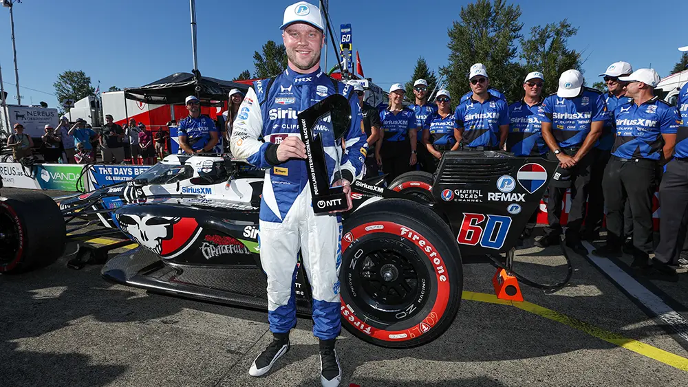 Felix Rosenqvist and the 2026 NTT INDYCAR SERIES field at Portland International Raceway