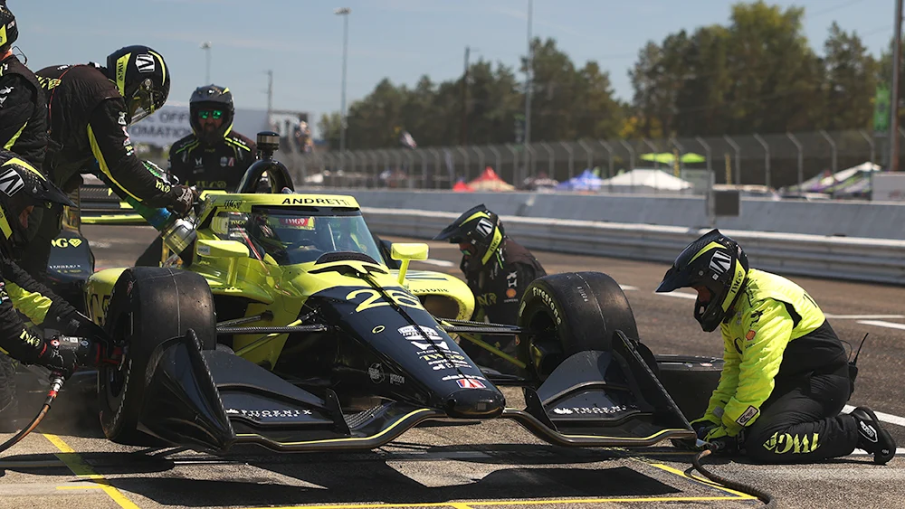 Will Power during the 2026 Grand Prix of Portland weekend after finishing third for Andretti Global