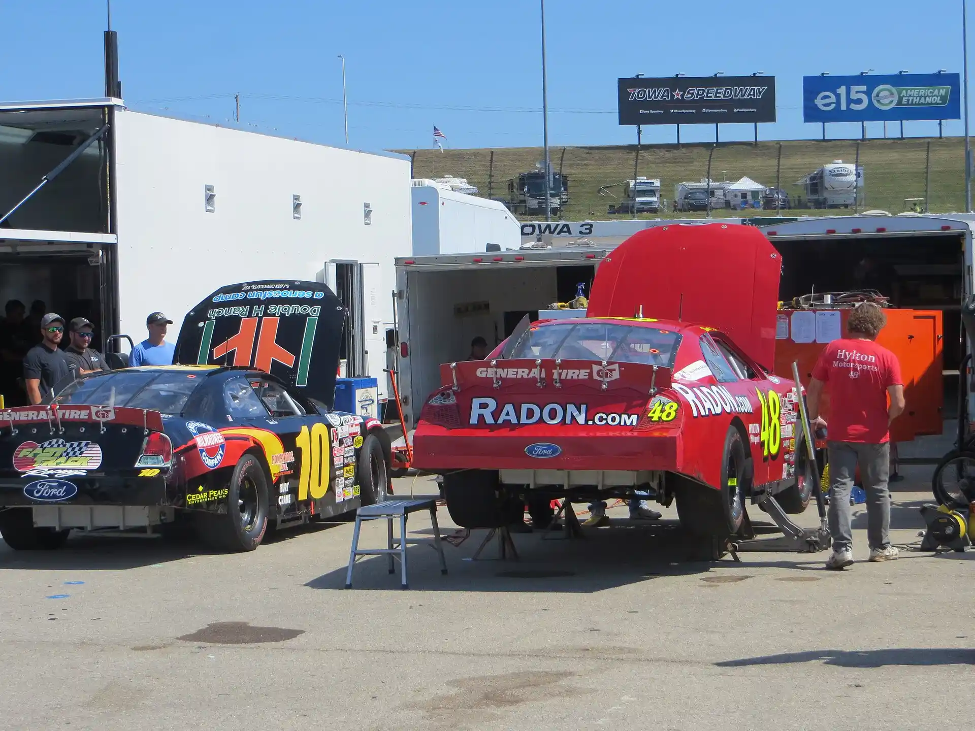 Iowa Speedway short oval in Newton Iowa for NASCAR strategy analysis
