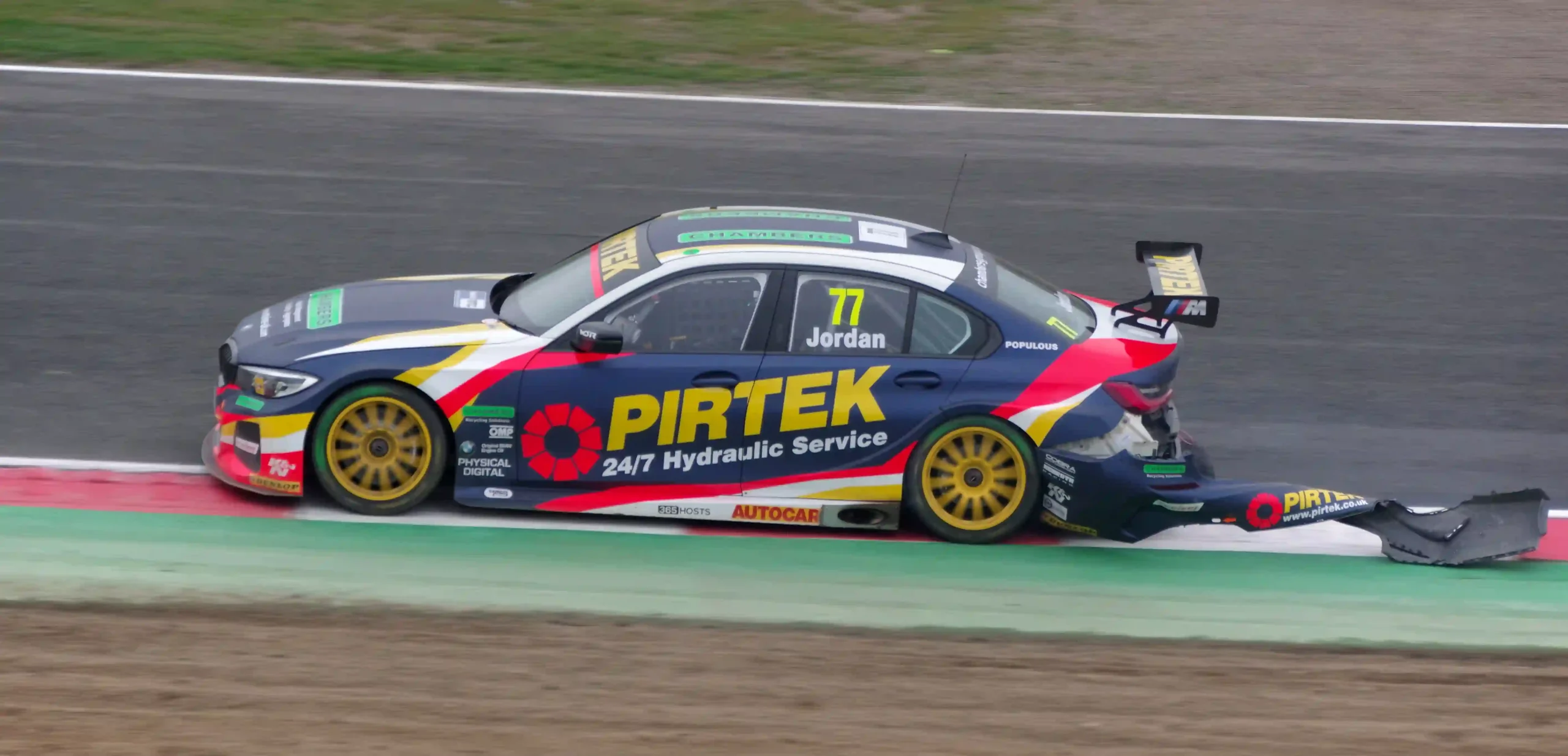 BMW 330i M Sport British Touring Car Championship race car