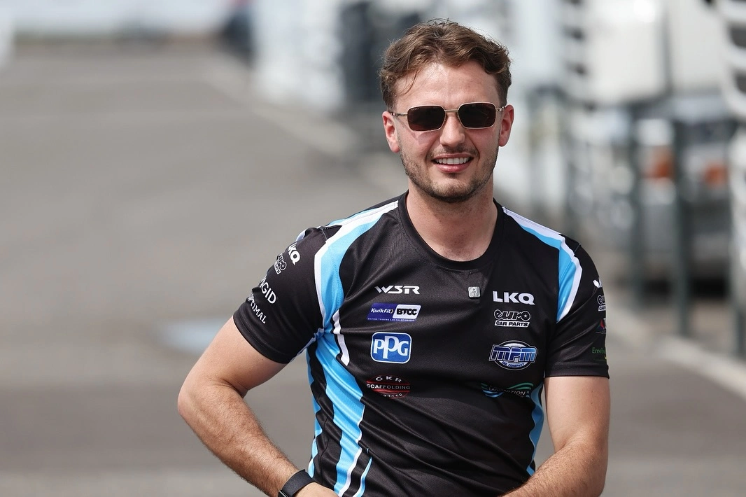 Aiden Moffat ahead of his 2026 Power Maxed Racing BTCC season