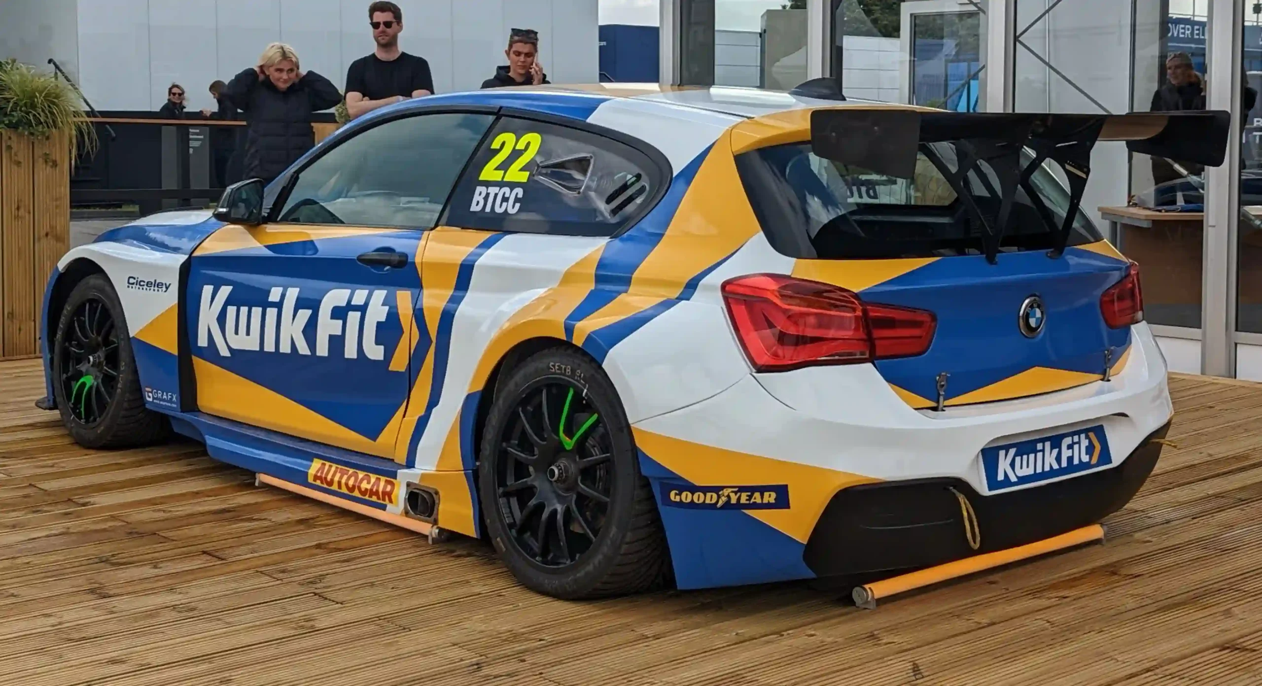 BMW British Touring Car Championship race car