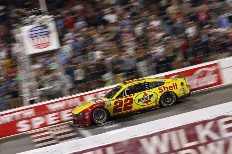 Joey Logano led a career-high 323 laps
