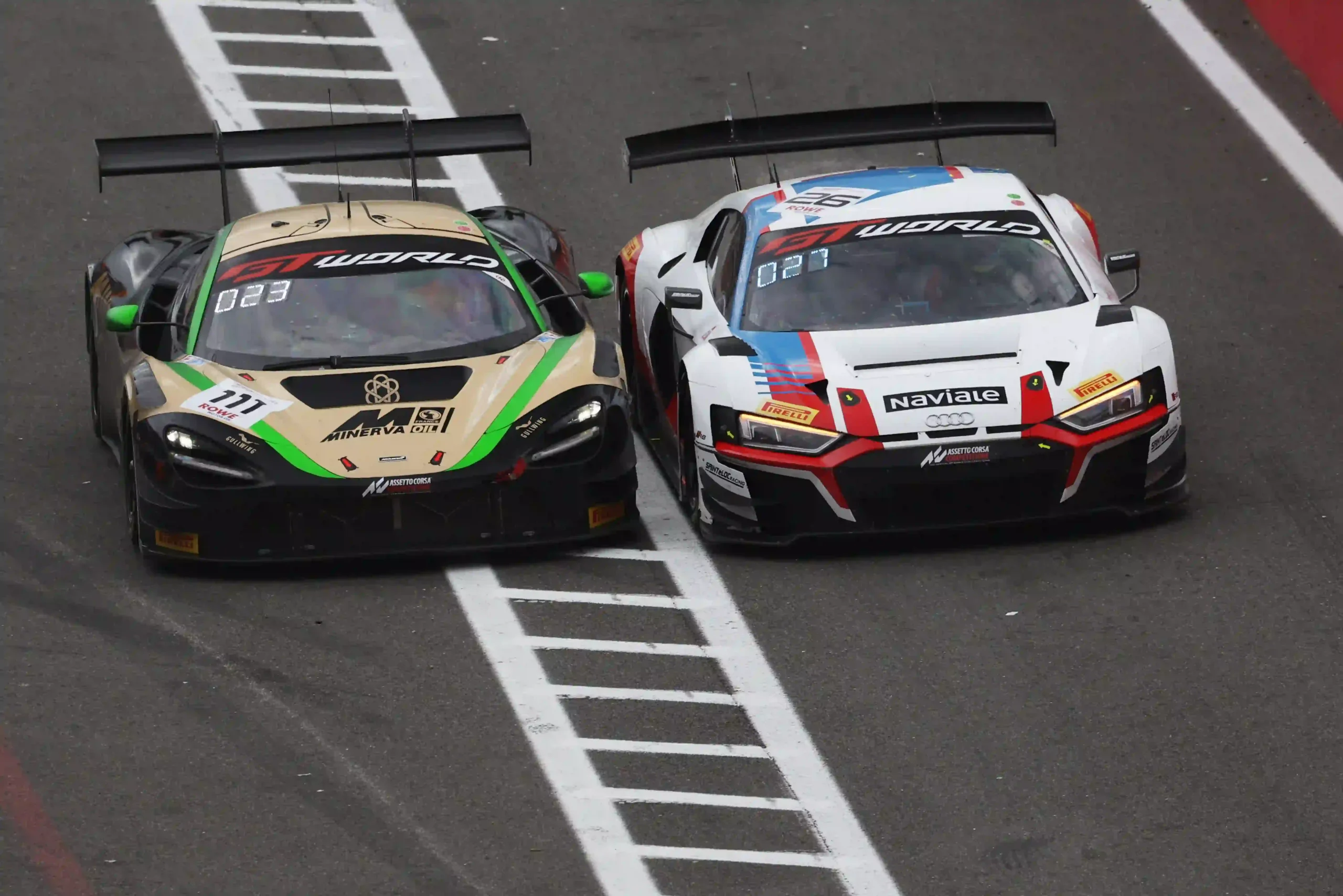 CSA Racing McLaren in GT World Challenge Europe action at Magny-Cours
