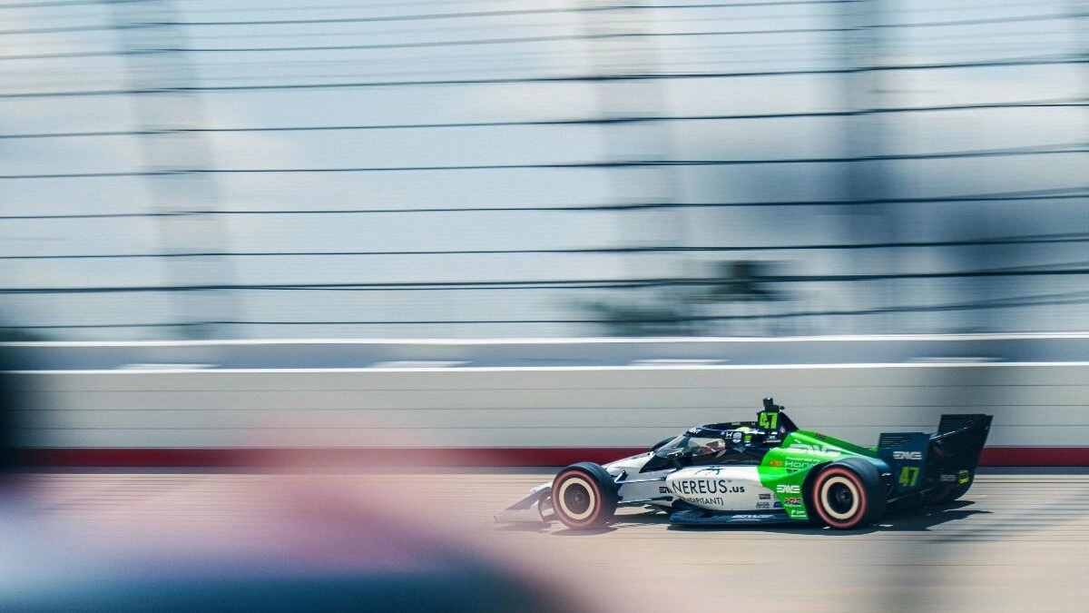 Rahal Letterman Lanigan Racing at Nashville Superspeedway during the 2026 INDYCAR qualifying weekend