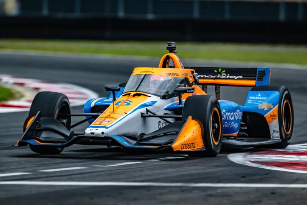 NTT INDYCAR SERIES open-wheel race car