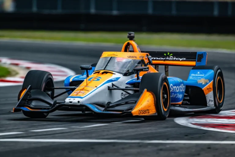 NTT INDYCAR SERIES open-wheel race car