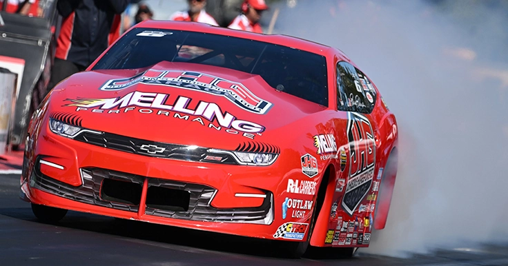 Pro Stock Chevrolet Camaro during the 2026 NHRA Northwest Nationals at Pacific Raceways