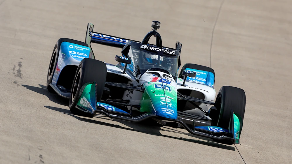 Graham Rahal during the 2026 Nashville INDYCAR weekend at Nashville Superspeedway