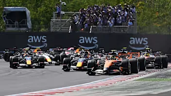The Formula 1 field enters the opening corners at the 2026 Hungarian Grand Prix