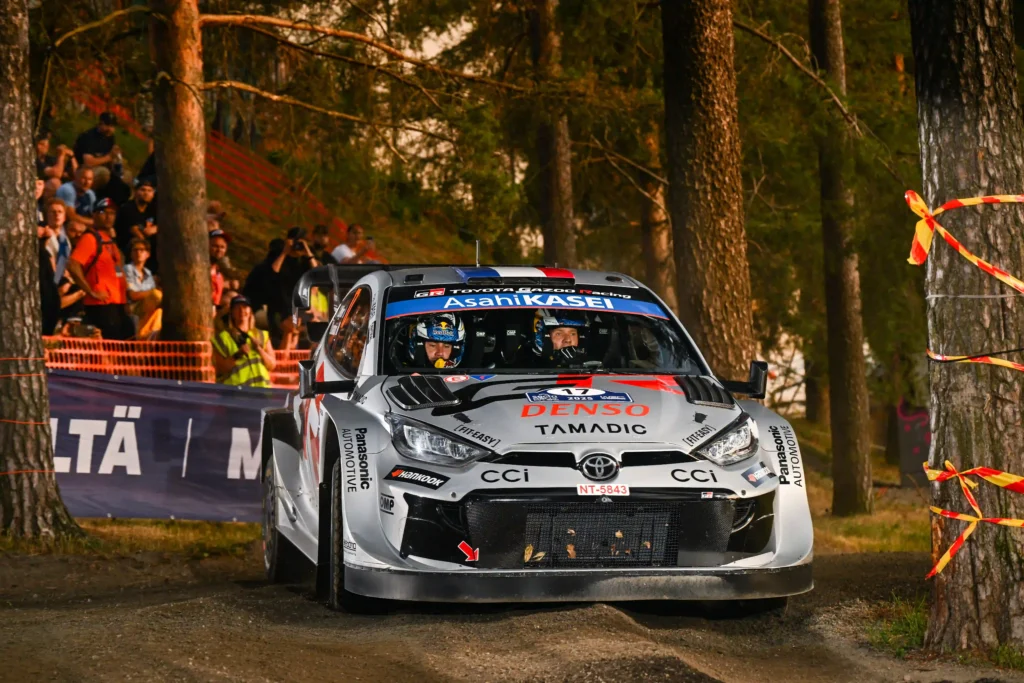 World Rally Championship (WRC) champion Sébastien Ogier and his co-driver Vincent Landais