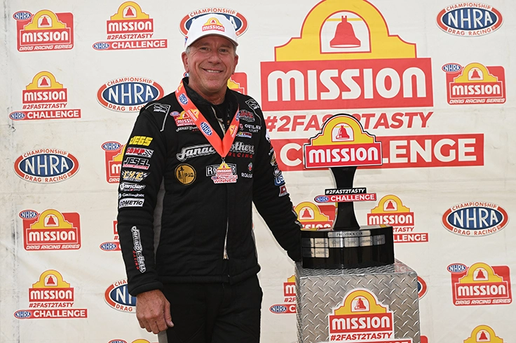 Greg Stanfield wins the Pro Stock Mission Challenge at the 2026 Northwest Nationals