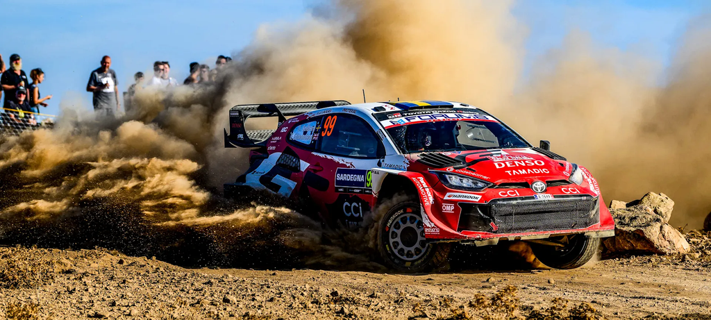 Oliver Solberg leads Rally Italia Sardegna 2026