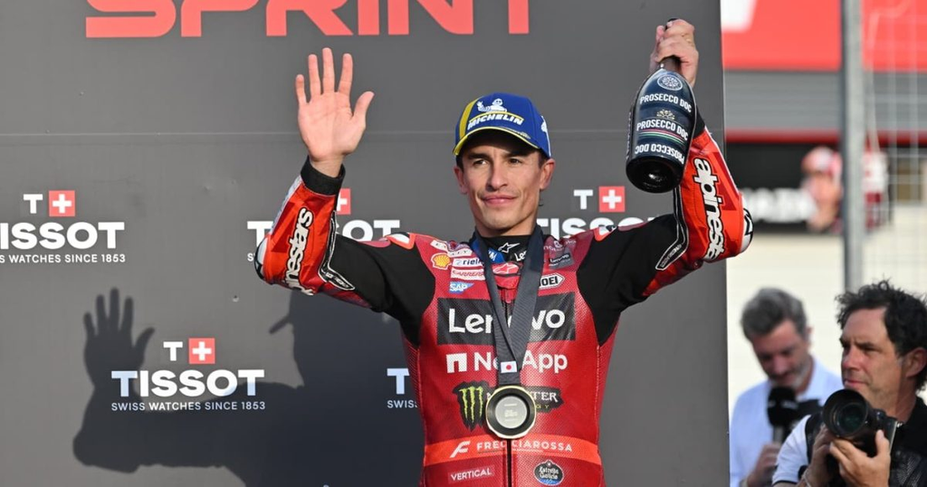 Márquez Wins the Mandalika Sprint and Takes the Title Lead From Martín
